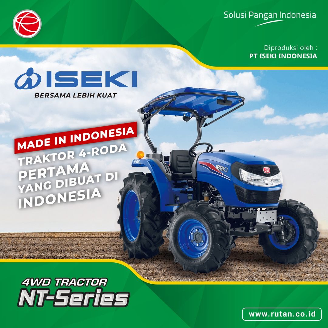 Traktor 4 Roda Pertama Buatan Indonesia!